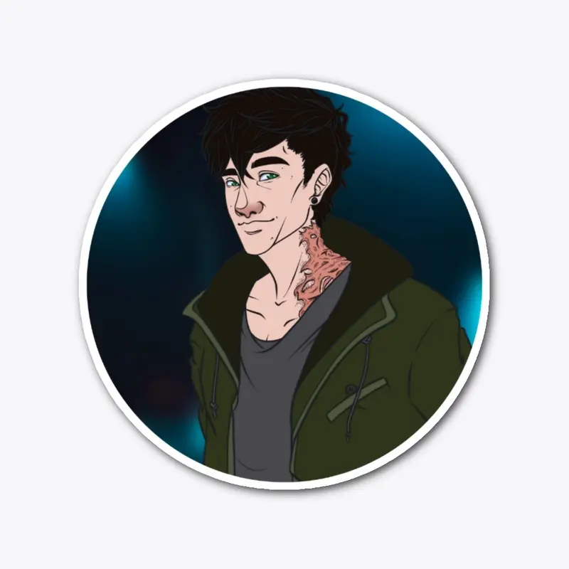 Sebastian Fen Sticker